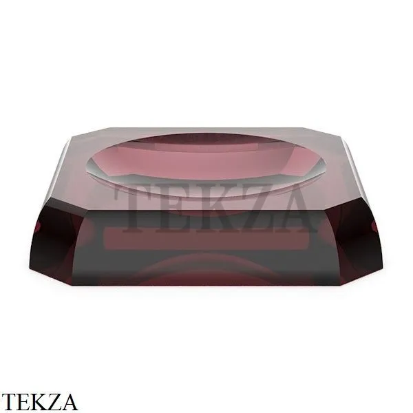 Decor Walther Kristall STS Мыльница настольная хрусталь 0931697, Rich Burgundy