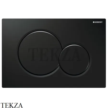 Geberit Sigma01 Клавиша смыва пластик 115.770.DW.5, черный глянцевый