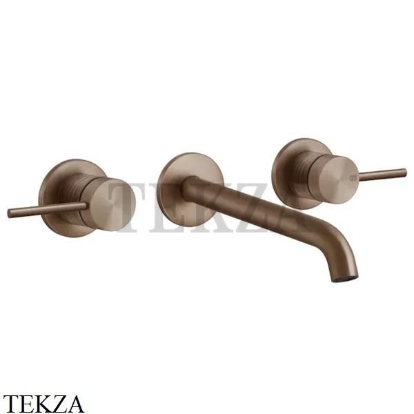 Gessi 316 TRAME Смеситель для раковины 18-20, внешняя часть 54394-708, Copper Brushed