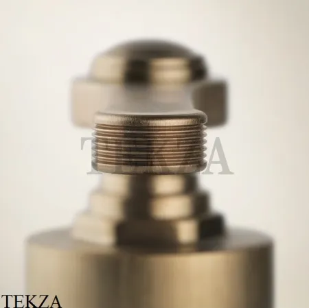 Gessi VENTI20 Смеситель для раковины высокий, без донного клапана 65004-707, Black Metal Brushed