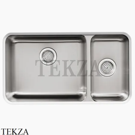 Kohler Undertone Мойка для кухни с двумя чашами K-3174-NA, нержавеющая сталь