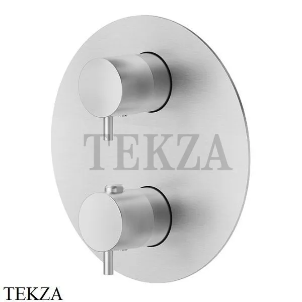Newform X-Steel 316 Термостат для душа 2,3,4,5 потока, внешняя часть, 69663EX.50.050, INOX Stainless steel