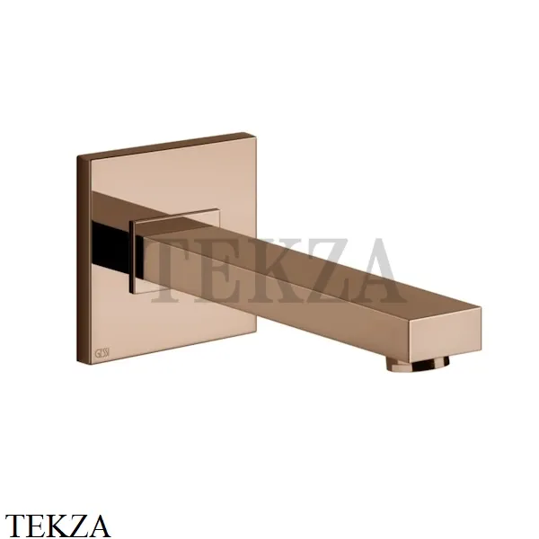 Gessi Rettangolo shower Настенный излив для ванны и душа 20121-030, Copper глянец