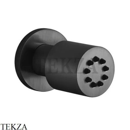 Gessi INCISO SHOWER Боковая форсунка поворотная 13375-707, Black Metal Brushed