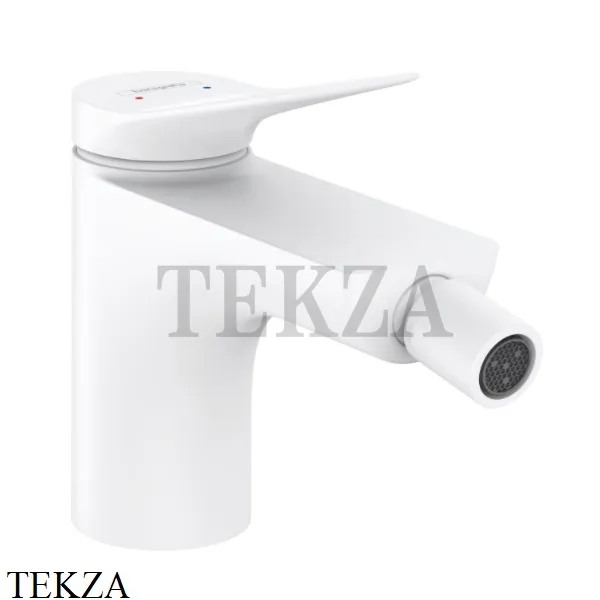 Hansgrohe Vivenis Смеситель для биде, с донным клапаном 75200700, белый матовый