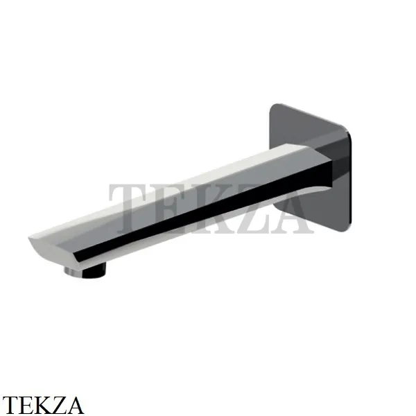 Newform Delta Zero Излив для ванны настенный 72288.58.063, PVD Gun Metal