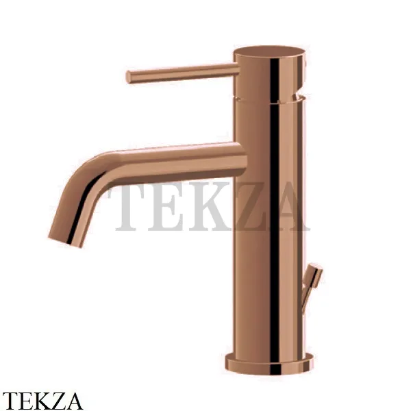 Newform XT Смеситель для раковины 125, с донным клапаном 4200.58.061, PVD Copper bronze