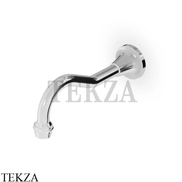 Zucchetti Agora Classic Излив для ванны настенный Z92204, хром глянец