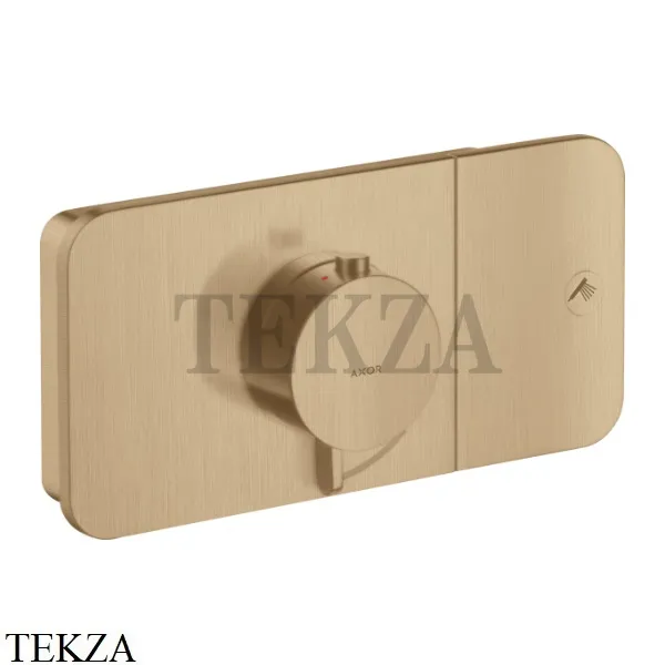 Axor ONE Термостат для душа 1 поток, внешняя часть 45711140, Brushed Bronze