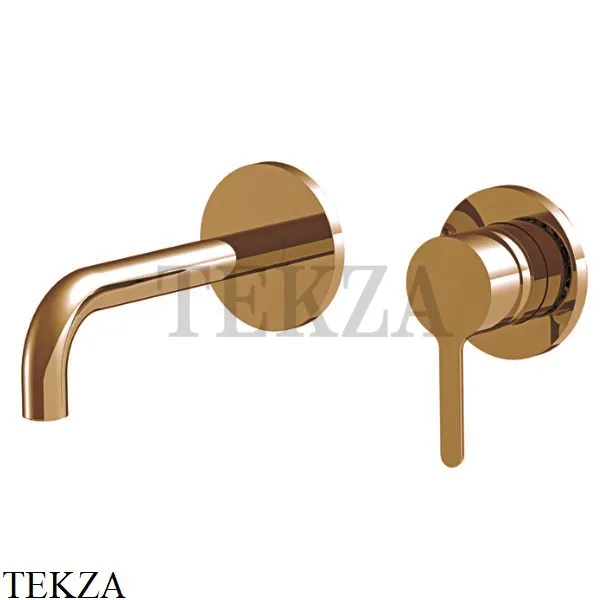 FIMA Carlo Frattini SNAP Смеситель для раковины 150, внешняя часть F3121WX9ZS, Brushed Amber Bronze