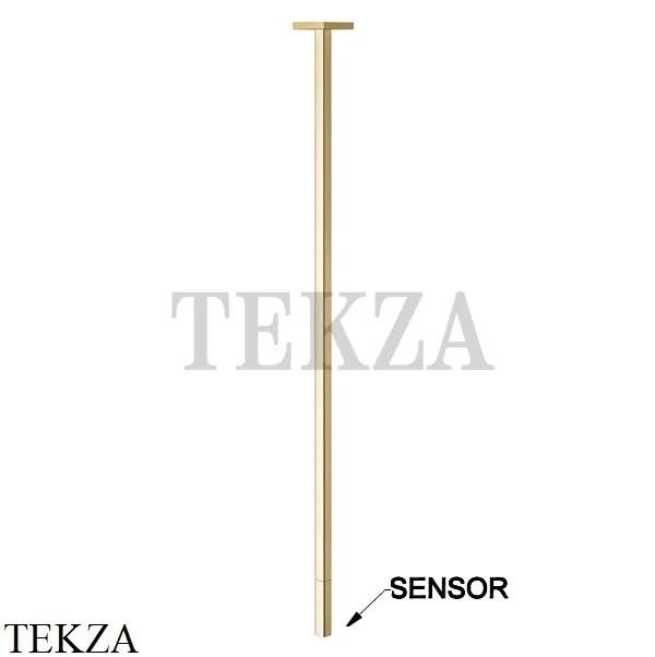 Gessi Rettangolo Излив потолочный электронный 160 см 20024-710, Brass PVD