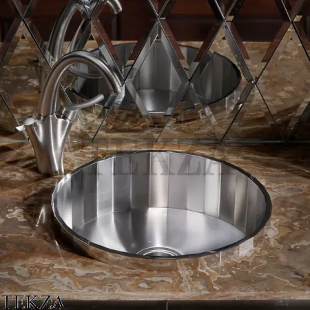 Kohler Brinx Мойка для кухни с гранеными стенками K-3674-NA, нержавеющая сталь