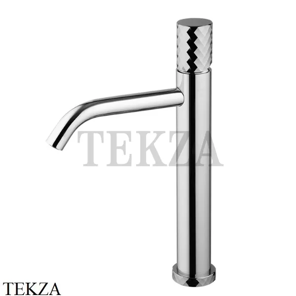 FIMA Carlo Frattini Spillo TECH X Смеситель для раковины, с донным клапаном F3031TLXSXCR, хром глянец