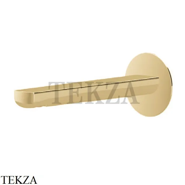 Newform HAKA Излив для ванны, настенный монтаж 72088.35.099, Silky Gold