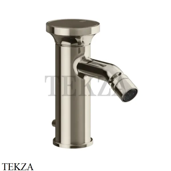 Gessi Origini NEUTRAL Смеситель для биде, с донным клапаном 66007-720, Nickel PVD