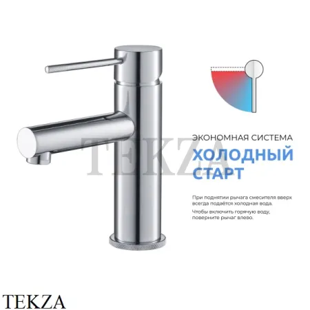 Timo Saona Смеситель для раковины, без донного клапана, хром глянец