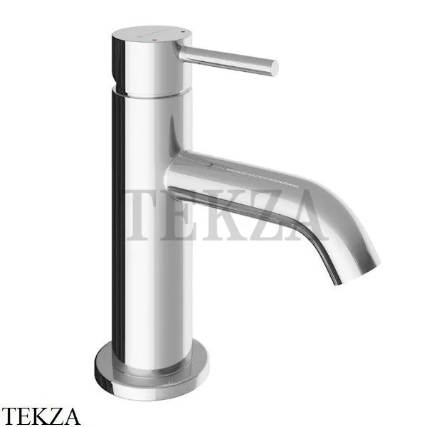 Aqueduto CANO Смеситель для раковины S, без донного клапана CAN0100, Хром глянец