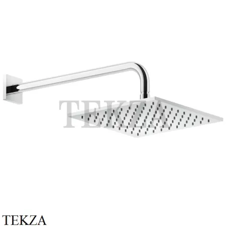 Gessi RILIEVO Верхняя душевая лейка с кронштейном 59158-031, хром глянец