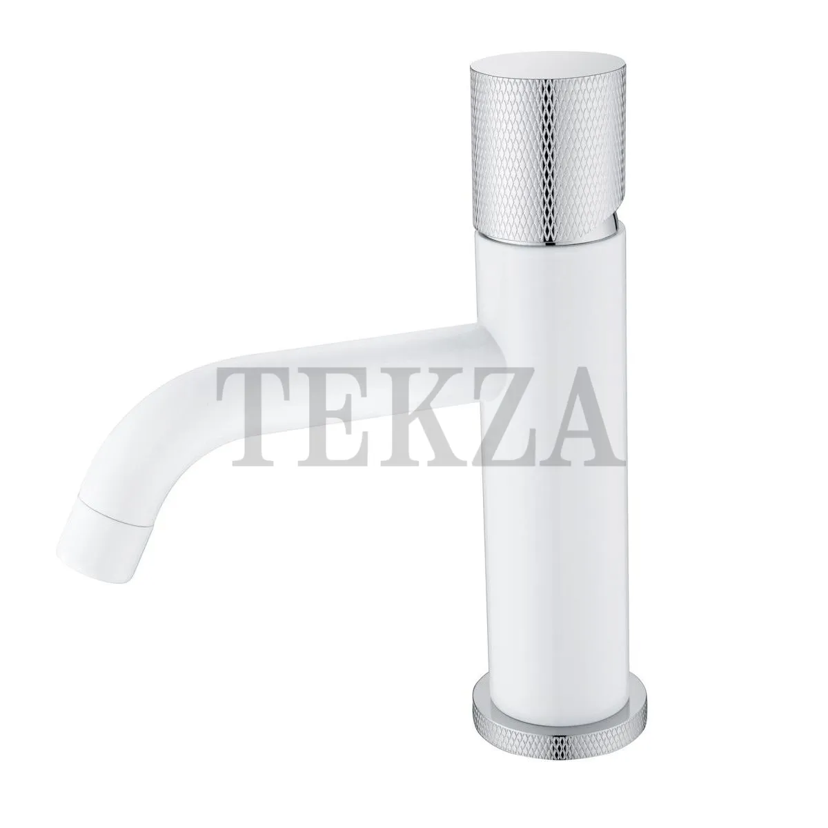 Boheme Stick Смеситель для раковины, без донного клапана Stick 121-WCR.2 White TOUCH Chrome