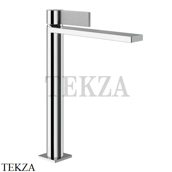 Gessi Inverso Diamantato Смеситель для раковины высокий, без гарнитура 73604-031, хром глянец