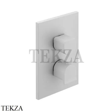 Gessi RILIEVO Термостат для душа на 1 поток, внешняя часть 59132-279, белый матовый
