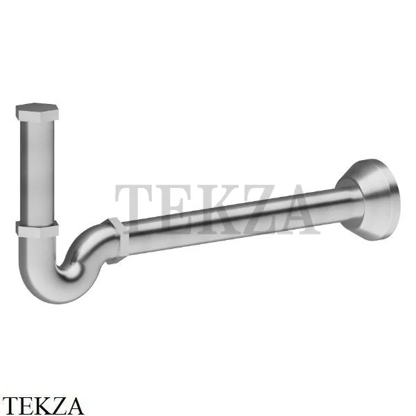 Newform Сифон для раковины трубчатый, 212.59.066, PVD Br. Stainless Steel