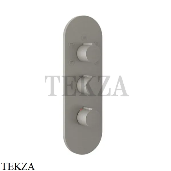 Gessi Ingranaggio-Anello Термостат для душа, 5 потоков, внешняя часть 43072-147, Chrome Brushed