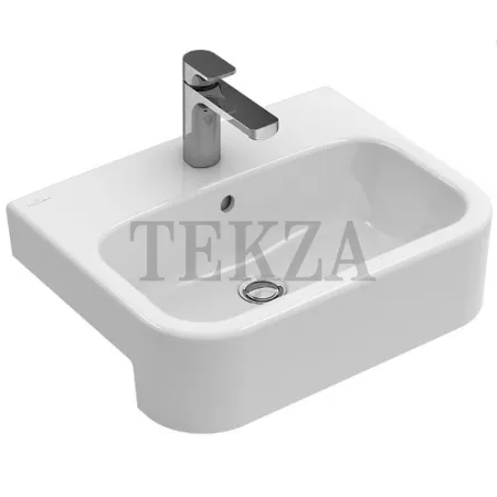 Villeroy & Boch ARCHITECTURA Раковина полувстраиваемая 41905501, белый глянец