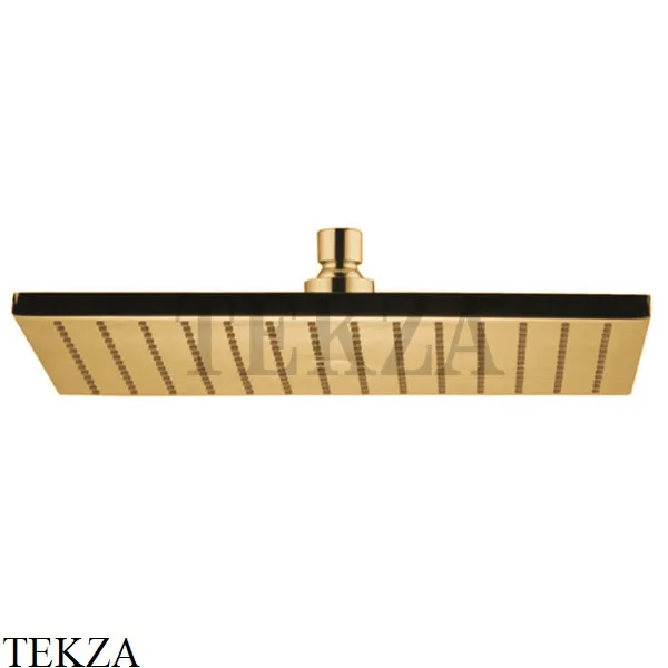 FIMA Carlo Frattini WELLNESS Верхняя лейка для кронштейна 30х30 см F2216/2OS, Brushed gold