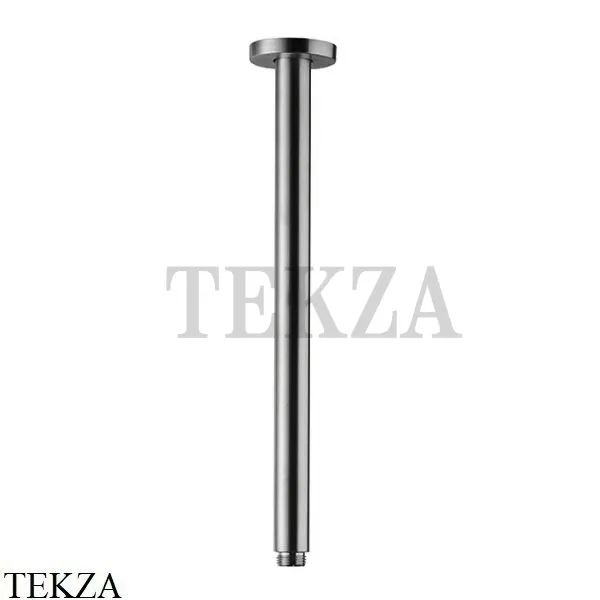 Newform Кронштейн для душа круглый потолочный L=350 29391X.59.064, PVD Brushed gun metal