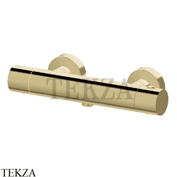Newform Термостат для душа наружный монтаж 474.59.098, PVD Brushed pale gold