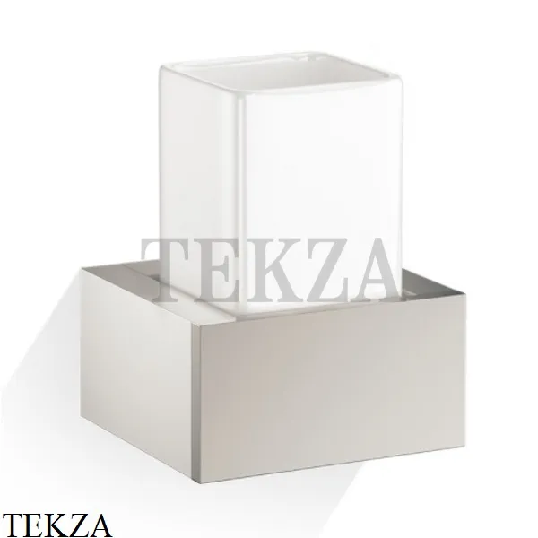 Decor Walther BRICK Настенный стакан для зубных щеток 0591934, никель сатин