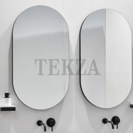 CIELO CATINO OVAL MIRROR Зеркало овальное CASPO BZ, рама Brushed Bronze