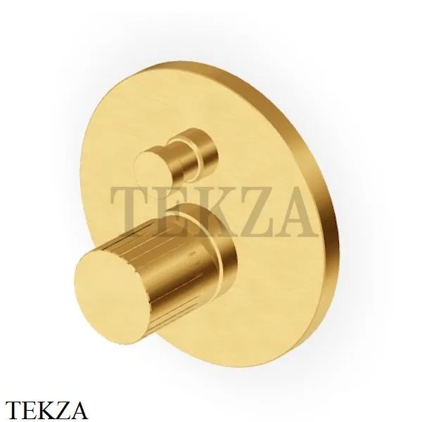 Zucchetti Todd Смеситель для душа 2 потока, внешняя часть ZTD127.C41, brushed gold