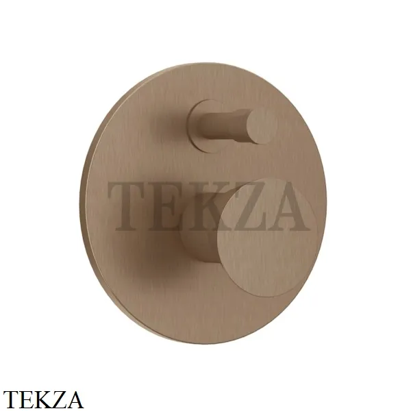 Gessi CONO Смеситель для душа 2 потока, внешняя часть 45079-708, Copper Brushed (снято с производства)