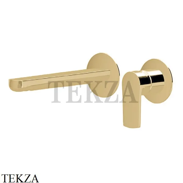 Newform HAKA Смеситель для раковины 189, внешняя часть 72028E.35.099, Silky Gold