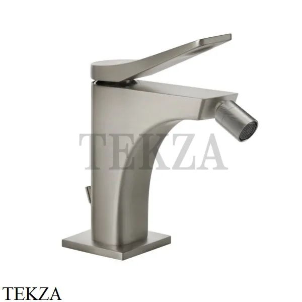 Gessi RILIEVO Смеситель для биде, с донным клапаном 59007-149, Finox Brushed Nickel