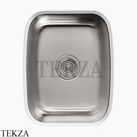 Kohler Undertone Мойка для кухни скругленная K-3182-NA, нержавеющая сталь