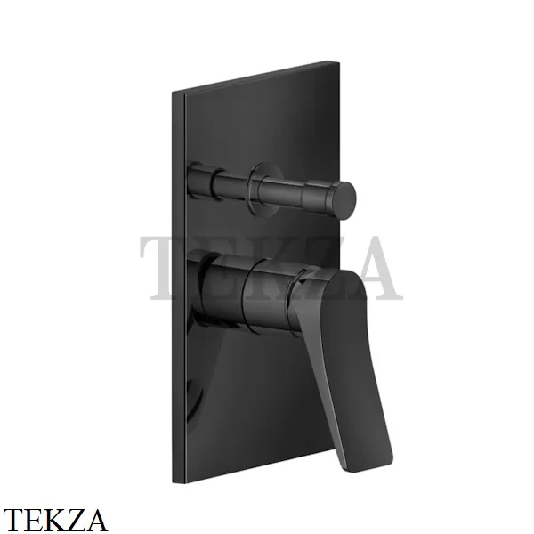 Gessi RILIEVO Смеситель для душа на 2 потока, внешняя часть 59079-706, Black Metal