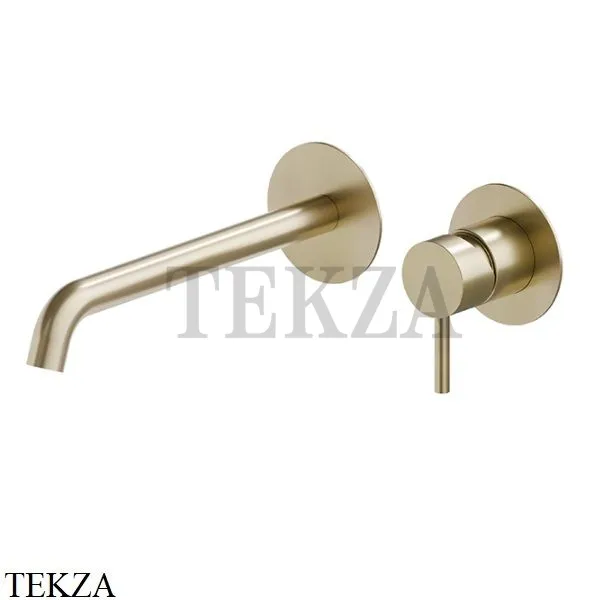 Newform X-Steel 316 Смеситель для раковины, внешняя часть 69630EX.59.098, PVD Brushed pale gold