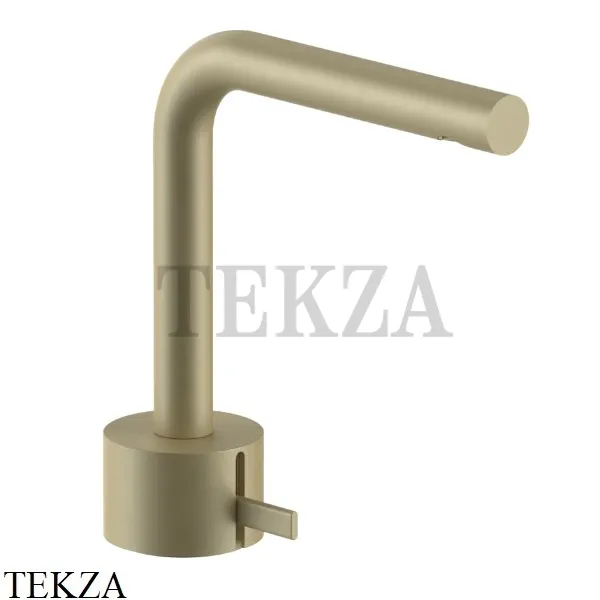 Fantini AF/21 Смеситель для раковины, традиционный, без гарнитура 27P6A504WF, Matt British Gold