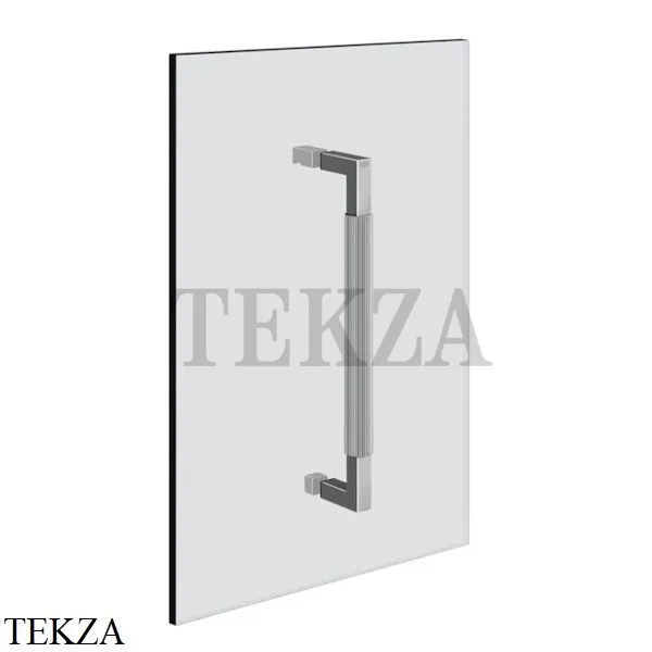 Gessi Shower G Rigato Ручка-держатель на стекло 30 см 67523-031, хром глянец