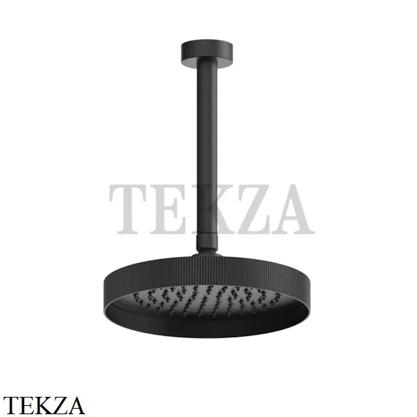 Gessi Inverso RIGATO Верхняя душевая лейка с кронштейном под размер 63550-299, Black XL