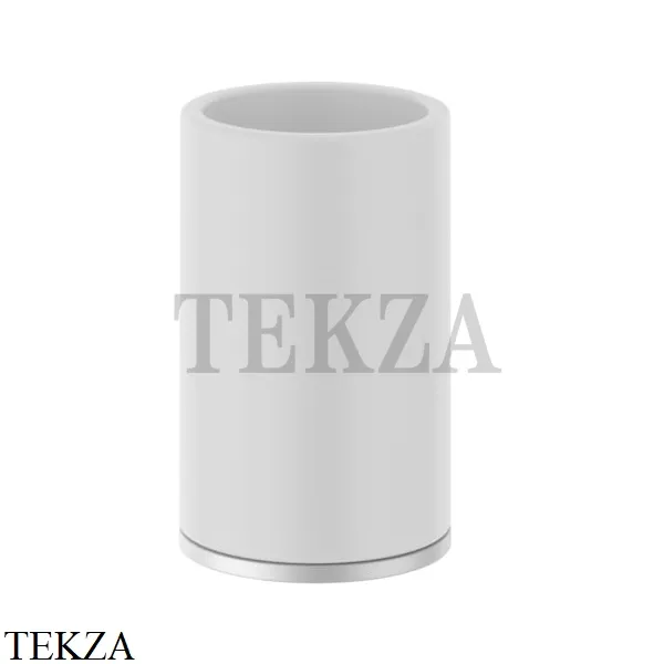 Gessi INCISO accessories Стакан настольный, композит белый 58531-279, белый матовый