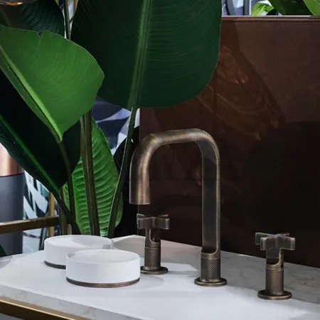 Gessi INCISO accessories Мыльница настольная, черный 58526-727, Brushed Brass