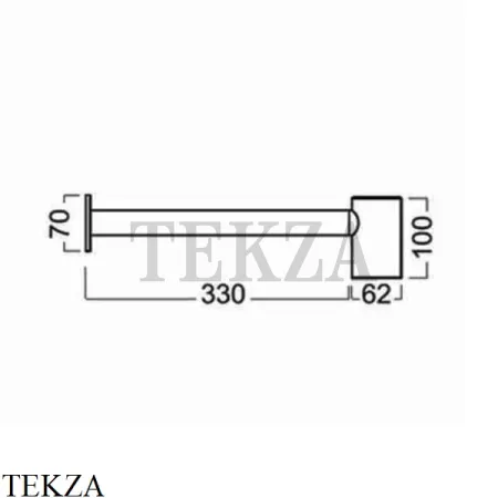Hatria ACCESSORIES Сифон бутылочный для раковины и биде Y0Q377, белый глянец