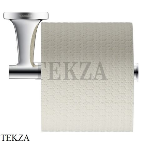 Duravit Starck T Держатель туалетной бумаги, без крышки 0099371000, хром