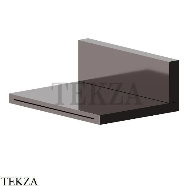 Newform Cascate Излив настенный водопад-каскадный 206.58.063, PVD Gun Metal