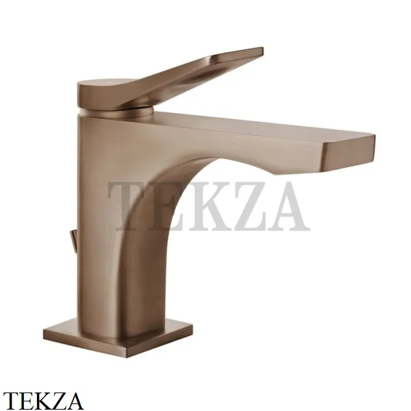 Gessi RILIEVO Смеситель для раковины, с донным клапаном 59005-708, Copper Brushed
