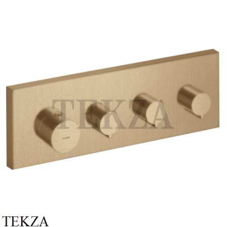 Axor ShowerCollection Модуль термостата, 3 потока, внешняя часть 10751140, Brushed Bronze